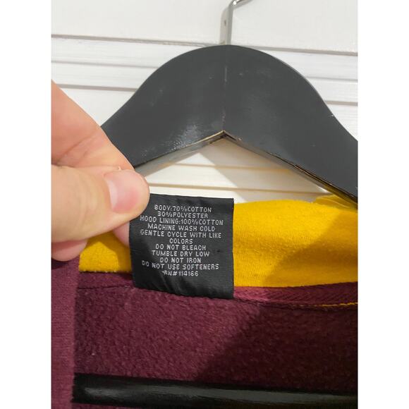 Minnesota Gophers Stitched College Hoodie Size Large - Picture 5 of 6